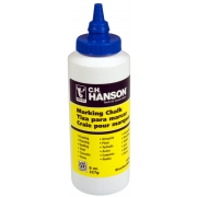 HANSON Plastic bottle dispenser marking chalk - BLUE 8oz/224g